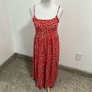 🎀 Candy Jeans Tank Midi Dress